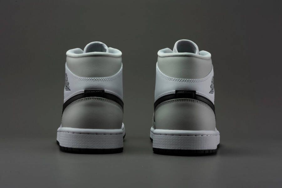 Nike Air Jordan 1 Mid Light Smoke Grey (Women's) BQ6472-015 Grijs Schoenen - Foto 4