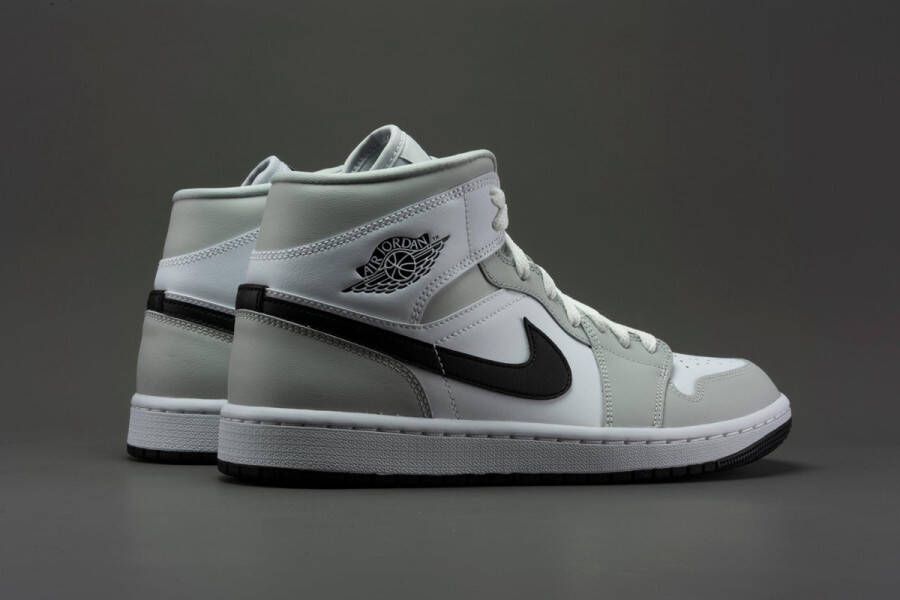 Nike Air Jordan 1 Mid Light Smoke Grey (Women's) BQ6472-015 Grijs Schoenen - Foto 5