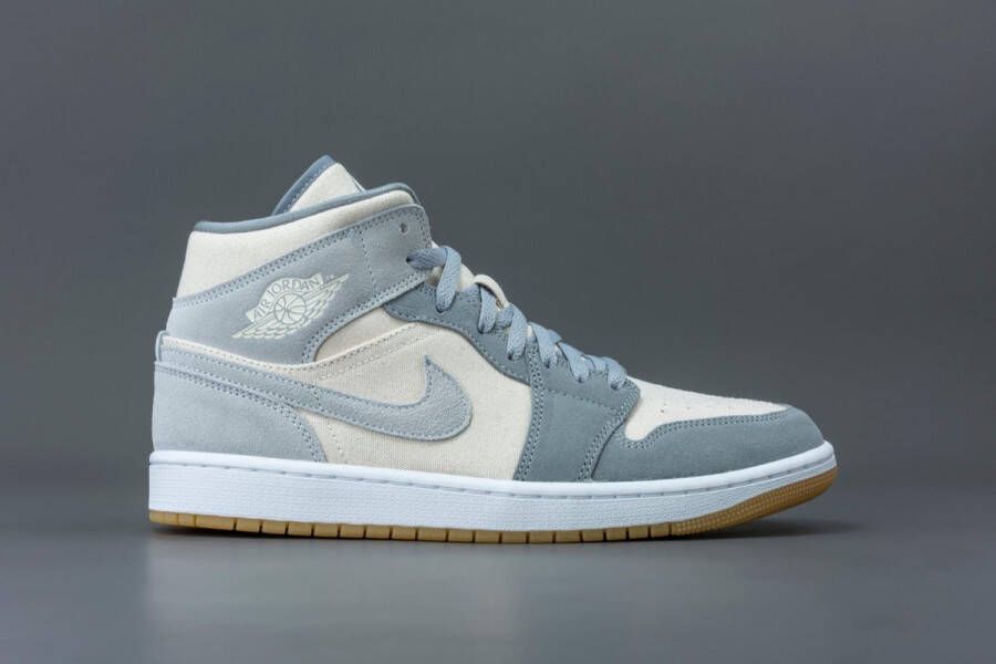 Nike Air Jordan 1 Mid SE Coconut Milk Particle Grey DN4281-100 GRIJS Schoenen