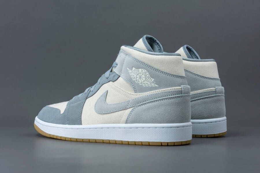 Nike Air Jordan 1 Mid SE Coconut Milk Particle Grey DN4281-100 GRIJS Schoenen