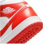 Jordan Nike Air 1 Mid White Habanero Red White Kentucky Red BQ6472 116 EUR - Thumbnail 4