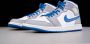 Nike Air Jordan 1 Mid True Blue DQ8426-014 BLAUW Schoenen - Thumbnail 5