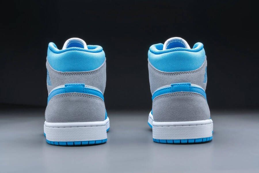 Nike Air Jordan 1 Mid University Blue Grey DX9276-100 BLAUW Schoenen - Foto 9
