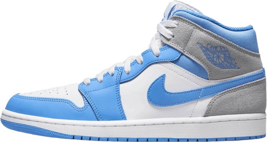 Nike Air Jordan 1 Mid University Blue Grey DX9276-100 BLAUW Schoenen - Foto 3