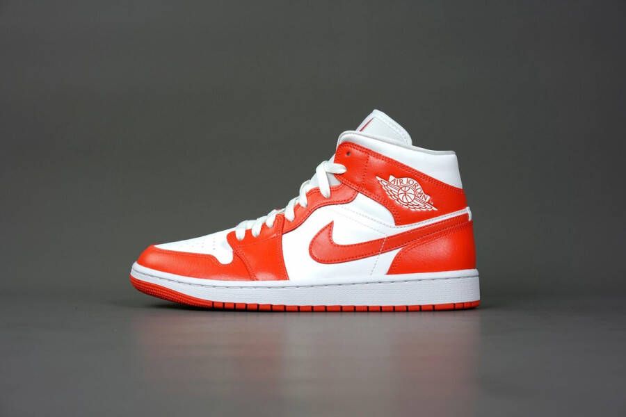 Nike Air Jordan 1 Mid W Syracuse Sneakers Kentucky Red