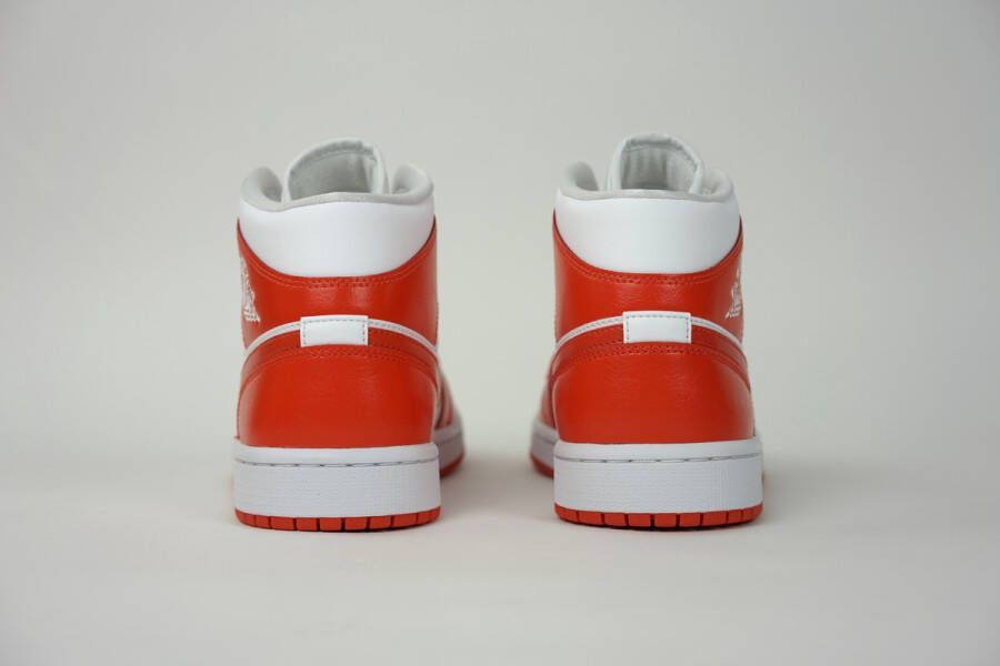 Nike Air Jordan 1 Mid W Syracuse Sneakers Kentucky Red