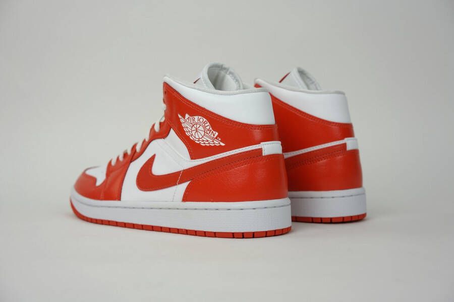 Nike Air Jordan 1 Mid W Syracuse Sneakers Kentucky Red