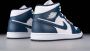 Jordan Air 1 Mid Basketball Schoenen mid white metallic gold obsidian maat: 44.5 beschikbare maaten:44.5 - Thumbnail 11