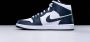 Jordan Air 1 Mid Basketball Schoenen mid white metallic gold obsidian maat: 44.5 beschikbare maaten:44.5 - Thumbnail 15