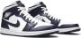 Nike Air Jordan 1 Mid White Metallic Gold Obsidian 554724-174 554724-174 WIT Schoenen - Thumbnail 15
