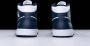 Nike Air Jordan wmns Nike Air Jordan 1 Mid White Metallic Gold Obsidian 554724 - Thumbnail 8