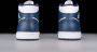 Jordan Air 1 Mid Basketball Schoenen mid white metallic gold obsidian maat: 44.5 beschikbare maaten:44.5 - Thumbnail 9