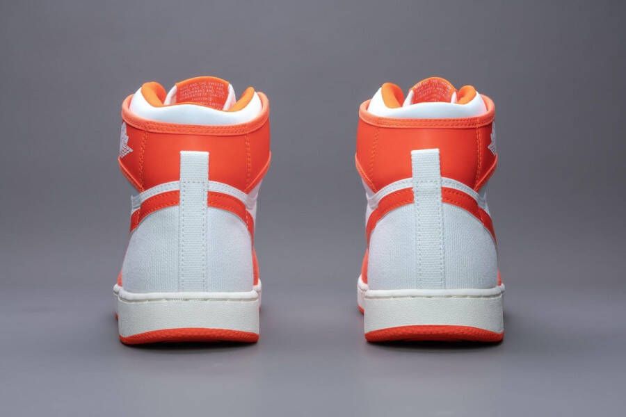 Nike Air Jordan 1 Retro AJKO Syracuse Heren Sneakers Sportschoenen Schoenen Grijs-Oranje DO5047 - Foto 11