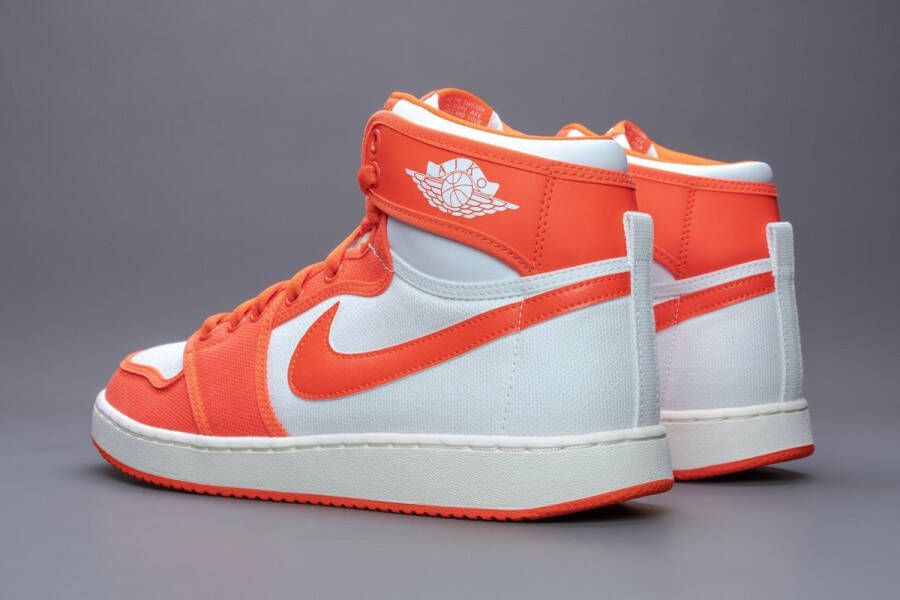 Nike Air Jordan 1 Retro AJKO Syracuse Heren Sneakers Sportschoenen Schoenen Grijs-Oranje DO5047 - Foto 10