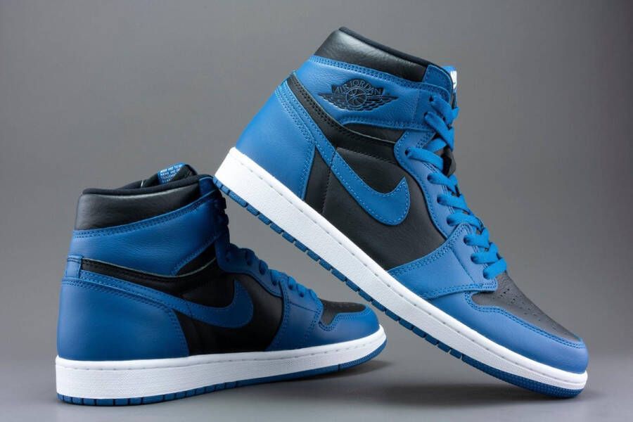 Nike Air Jordan 1 Retro High OG Dark Marina Blue 555088-404 DARK MARINA BLUE Schoenen - Foto 4