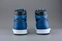 Air Jordan 1 Retro High OG 'Dark Marina Blue' 555088-404 blauw zwart wit sneakers hoog - Thumbnail 11