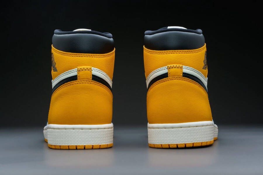 Nike Air Jordan 1 Retro High OG Yellow Toe Taxi 555088-711 GEEL Schoenen