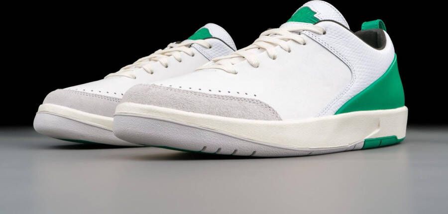 Nike Air Jordan 2 Retro Low SE Nina Chanel Abney White Malachite DQ0560-160 WIT Schoenen