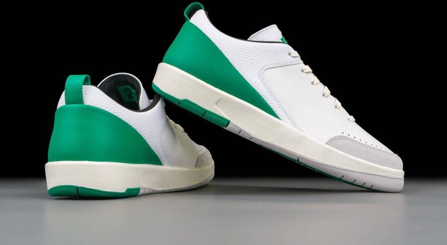 Nike Air Jordan 2 Retro Low SE Nina Chanel Abney White Malachite DQ0560-160 WIT Schoenen