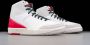 Jordan Wmns Air 2 Retro Se X Nina Chanel White Gym Red White Gym Red Schoenmaat 40 1 2 Sneakers DQ0558 160 - Thumbnail 10