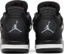 Nike Air Jordan 4 Retro SE Black Canvas - Thumbnail 3