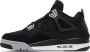 Nike Air Jordan 4 Retro SE Black Canvas - Thumbnail 5