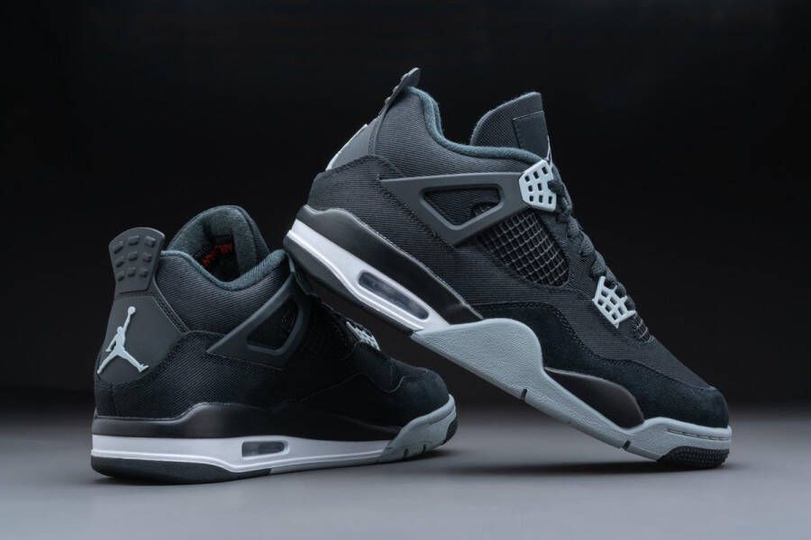 Nike Air Jordan 4 Retro SE Black Canvas DH7138-006 ZWART Schoenen