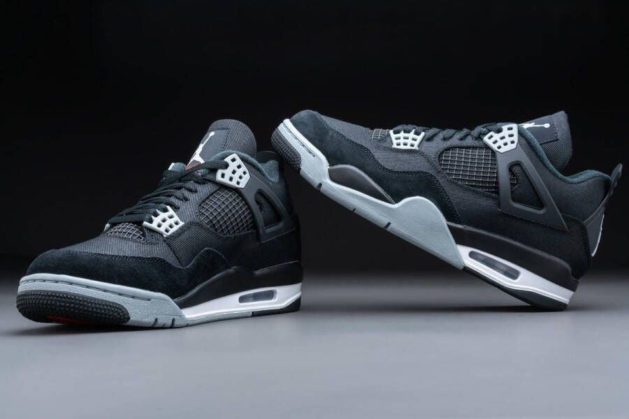 Nike Air Jordan 4 Retro SE Black Canvas DH7138-006 ZWART Schoenen