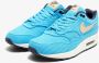Nike Air Max 1 Premium Corduroy Baltic Blue Sneaker FB8915 - Thumbnail 11