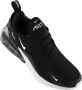 Nike Air Max 270 (gs) Running Schoenen black white-anthracite maat: 37.5 beschikbare maaten:36.5 37.5 38.5 - Thumbnail 14
