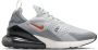 Nike Air Max 270 gym red white black grijs Schoenen - Thumbnail 7