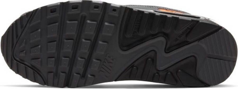 Nike AIR MAX 90 GS Unisex Sneakers Iron Grey Black Orange