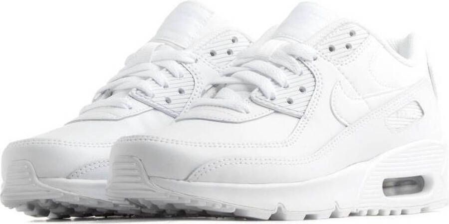 Nike Air Max 90 Ltr (gs) Running Schoenen white white metallic silver-white maat: 37.5 beschikbare maaten:36.5 37.5 - Foto 6