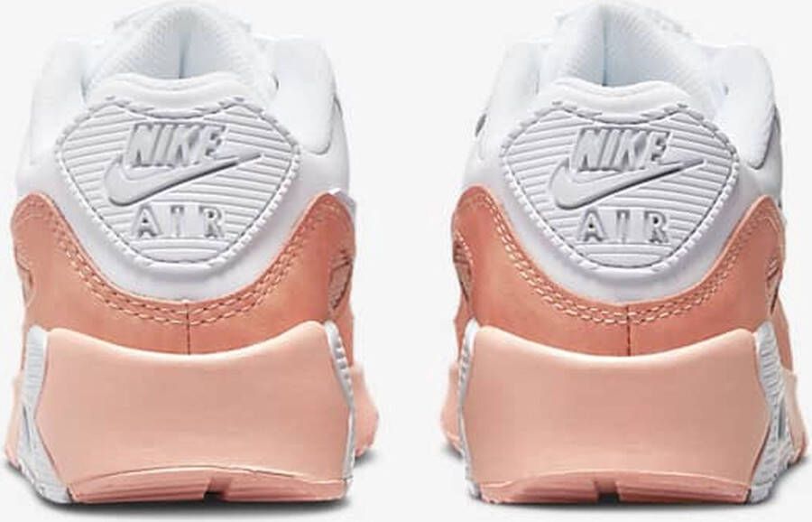 Nike Air Max 90 LTR Wit Roze Dames Sneaker DM0956