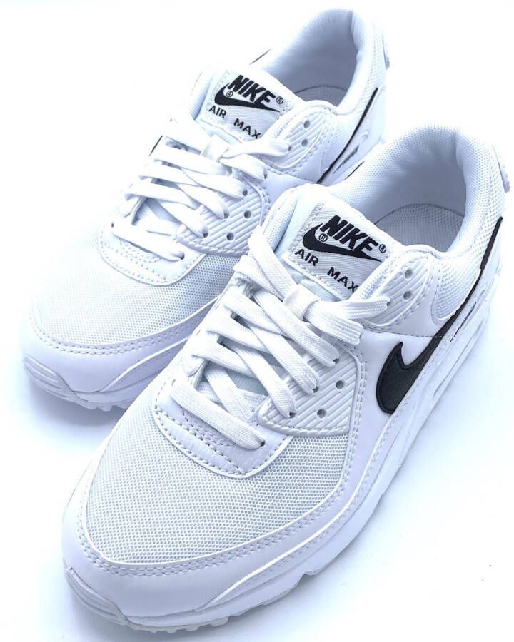 Nike Air Max 90 Lage Sneaker Wit Zwart White - Foto 11