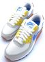 Nike air max 90 W Wit Blauw Geel Zalm Sneakers - Thumbnail 7