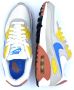 Nike air max 90 W Wit Blauw Geel Zalm Sneakers - Thumbnail 9