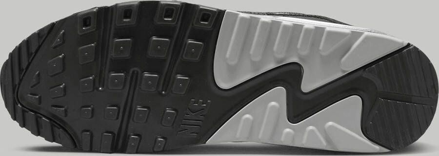Nike Air Max 90 Zwart Silver Heren Sneaker DX8969