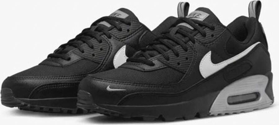 Nike Air Max 90 Zwart Silver Heren Sneaker DX8969
