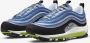Nike Air Max 97 OG Sneakers Unisex Atlantic Blue Metallic Silver Zwart Voltage Yellow - Thumbnail 5