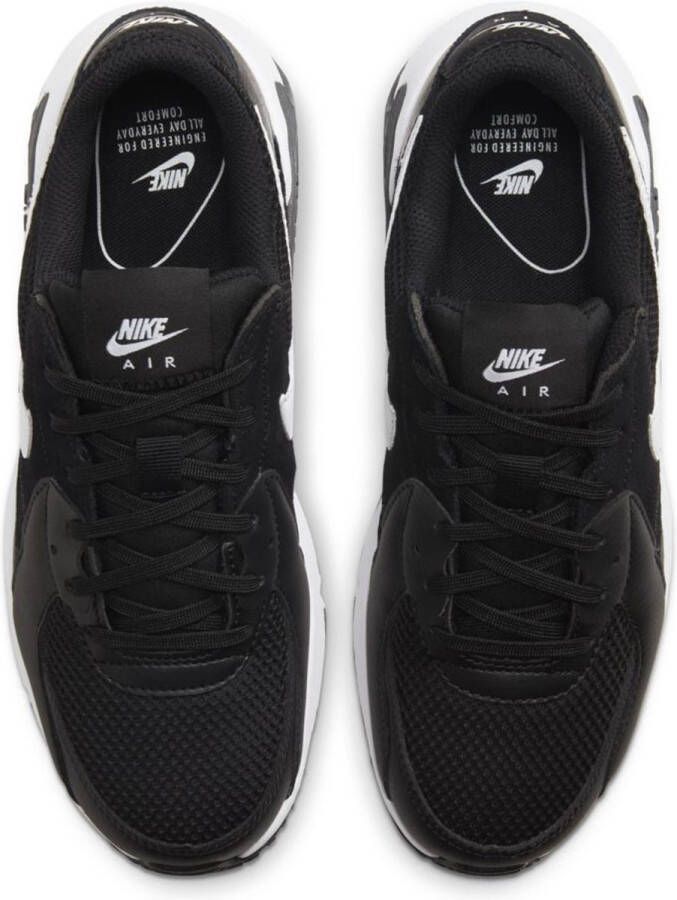 Nike Air Max Excee Dames Sneakers Black White-Dark Grey