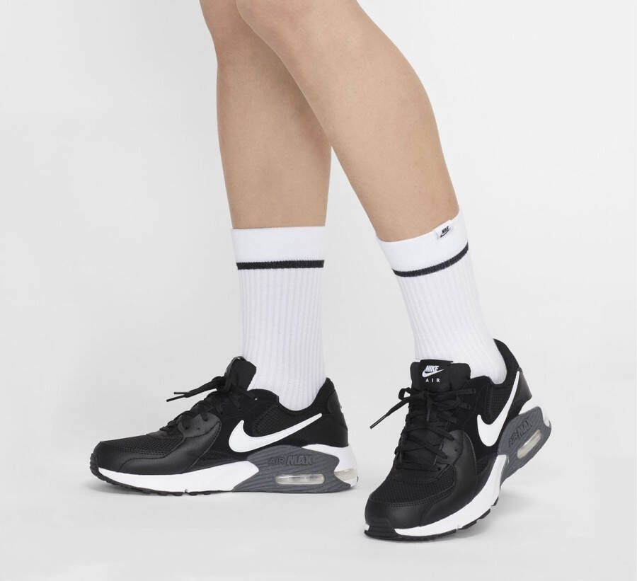 Nike Air Max Excee Heren Sneakers Black White-Dark Grey