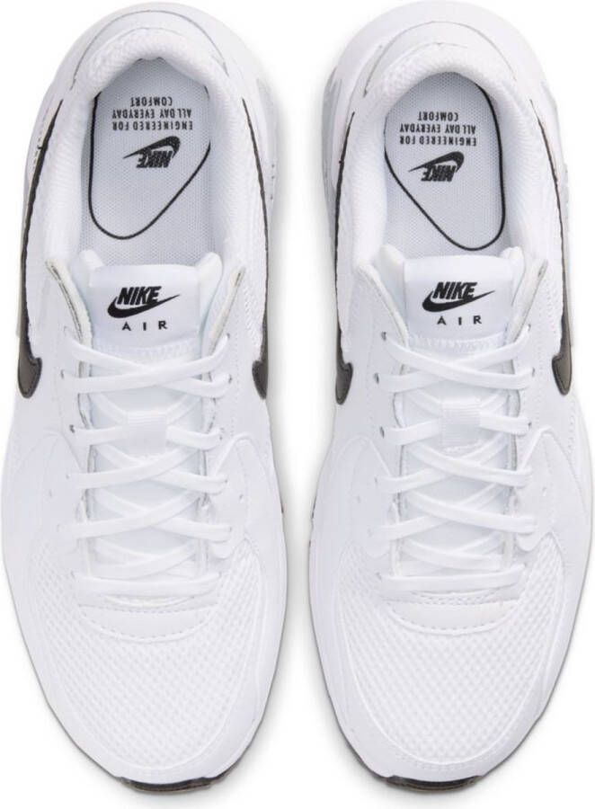 Nike Air Max Excee Sneakers White Black Pure Platinum Dames
