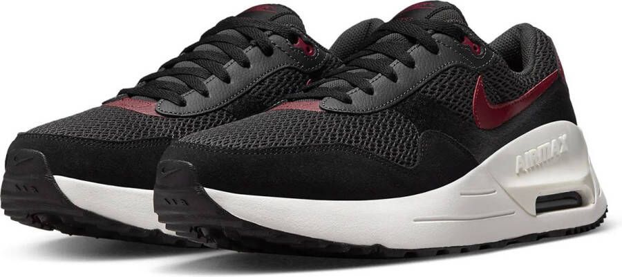 Nike Air Max Systm sneakers zwart rood antraciet - Foto 9