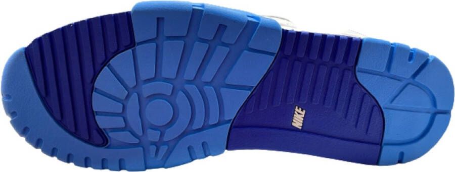 Nike Air Trainer 1 Heren Sneakers Basketbalschoenen Schoenen Leer Wit DR9997 - Foto 2