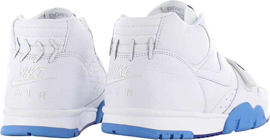 Nike Air Trainer 1 Heren Sneakers Basketbalschoenen Schoenen Leer Wit DR9997 - Foto 5