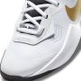 Nike Air Zoom Crossover GS Basketbal Schoenen White Metallic Gold Black Kinderen - Thumbnail 4