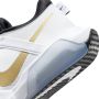 Nike Air Zoom Crossover GS Basketbal Schoenen White Metallic Gold Black Kinderen - Thumbnail 6