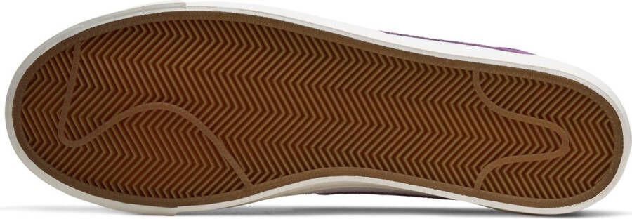 Nike Blazer Low Leather Heren Sneakers White Voltage Purple-Sail