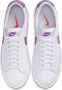 Nike Blazer Low Leather Heren Sneakers White Voltage Purple-Sail - Thumbnail 5